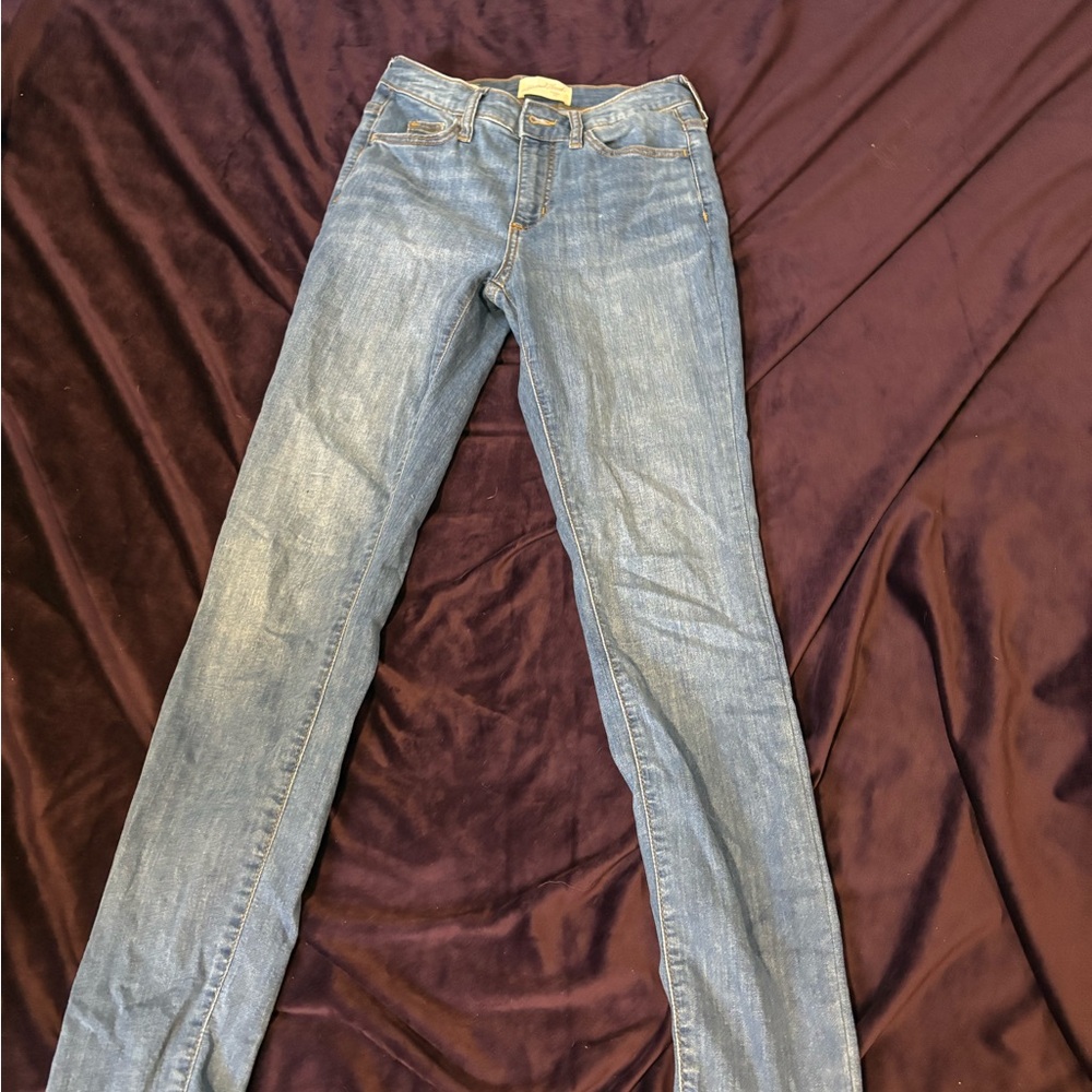 Women's Blue Denim Skinny Jeans